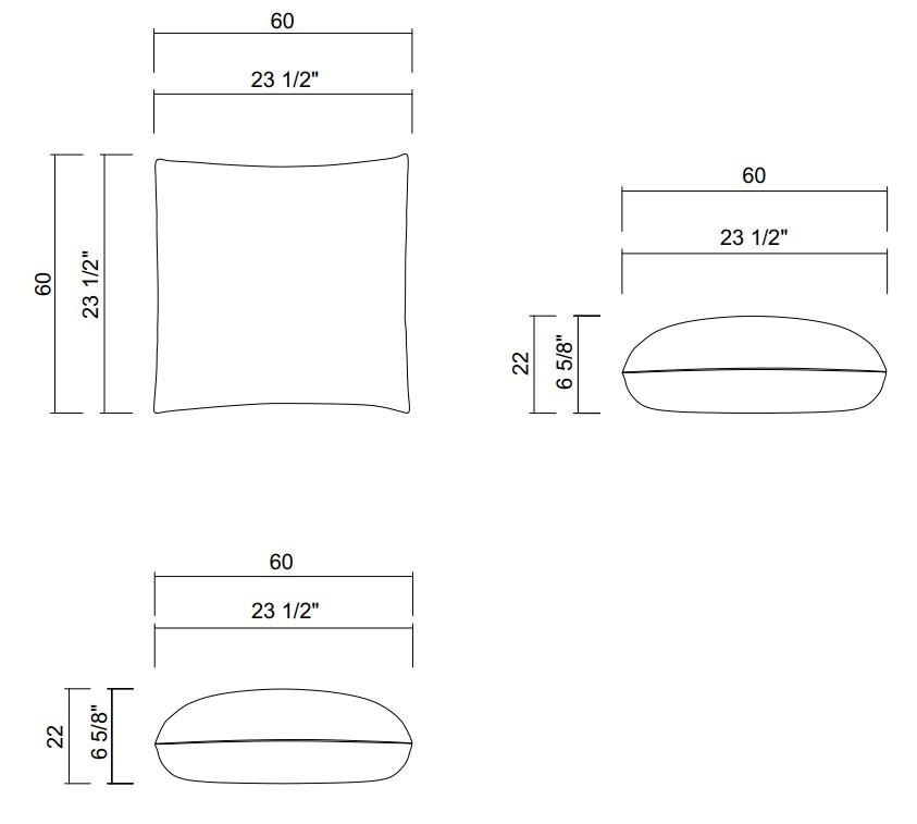 COJÍN 60X60 CM CHANGE UP
