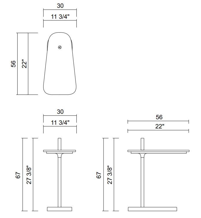 MESA LATERAL