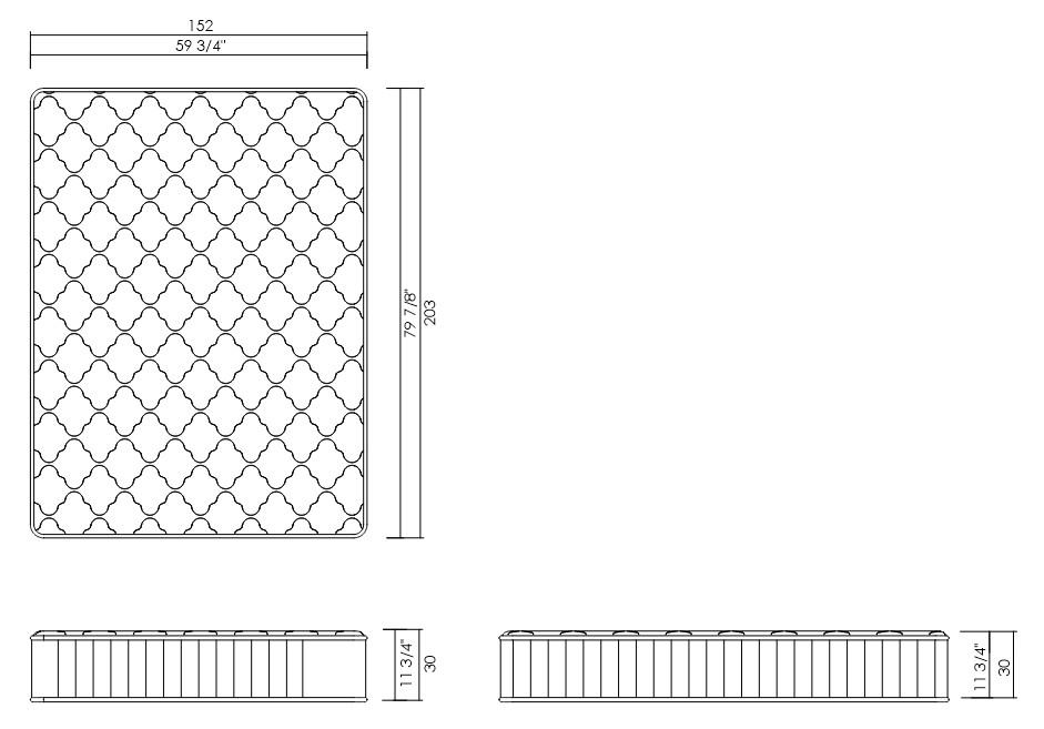 COLCHÃO 152 X 203 CM