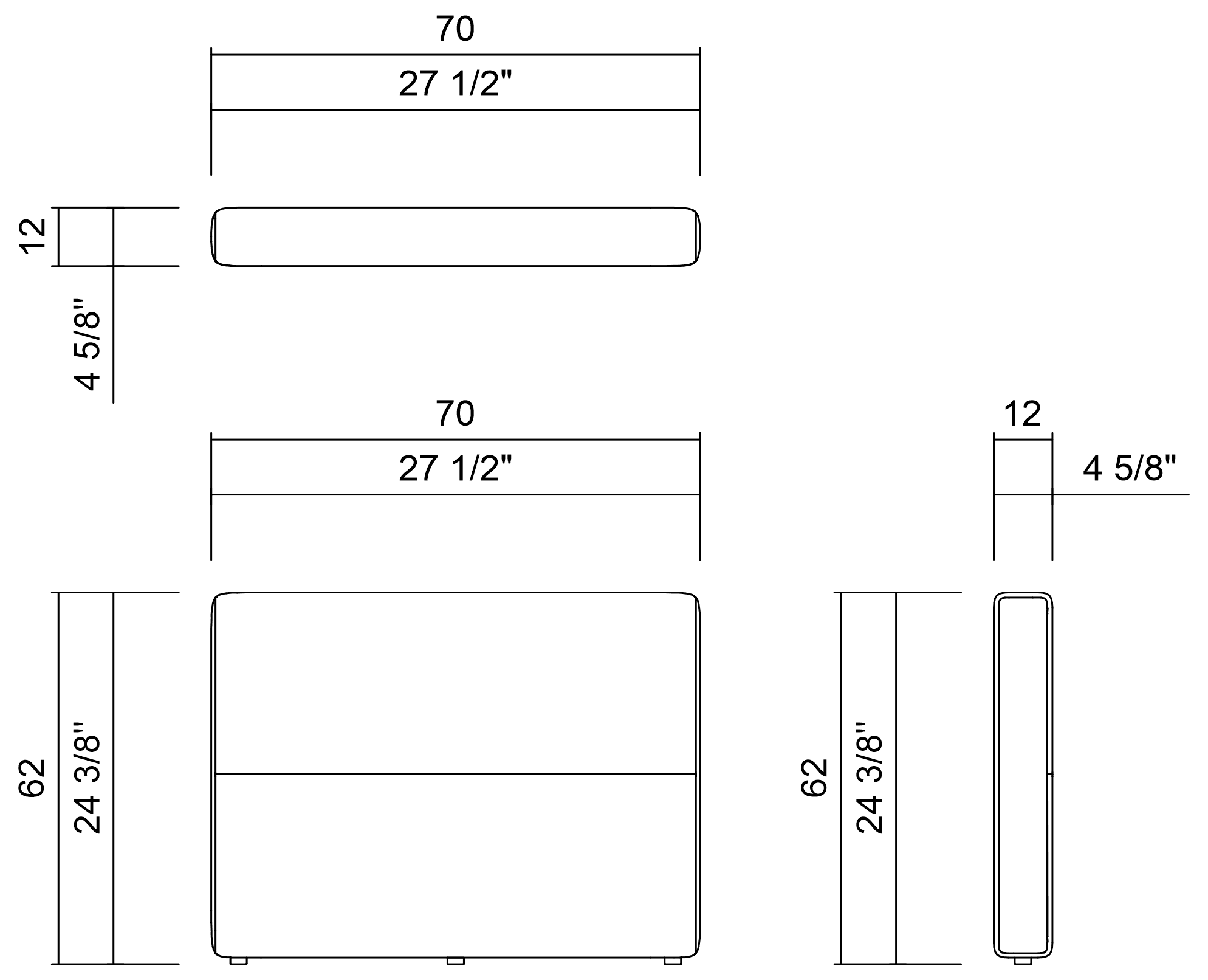ENCOSTO 70 CM ATOL